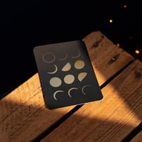 Image 7 of 2026 Gold Foil Lunar Calendar by Maria Rikteryte