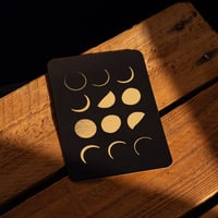 Image 5 of 2026 Gold Foil Lunar Calendar by Maria Rikteryte