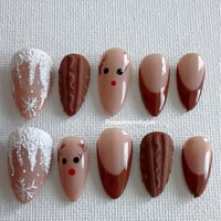 Image 1 of COZY REINDEER KNIT