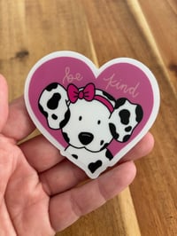 Spotty CLEAR Sticker