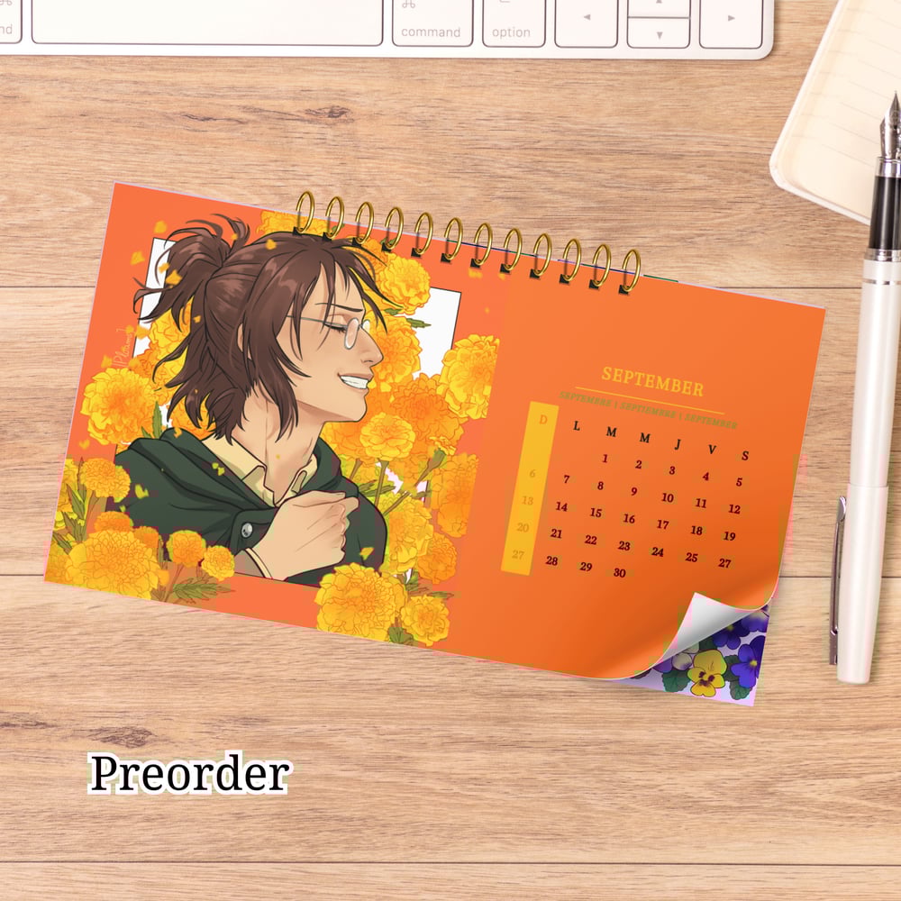 Image of Flower garden, 2026 calendar - PREORDER