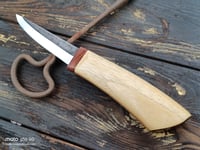 Image 8 of Wood carving knife Mulbery Handle 