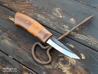 Image 6 of Wood carving knife English Walnut Handle 