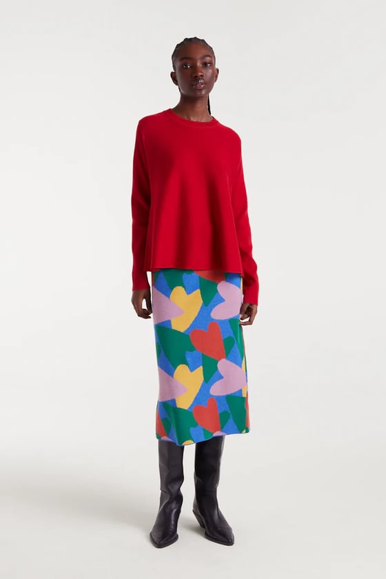 Image of Falda Midi Cupido de Compañia Fantástica.