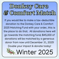 Image 2 of Donate - Donkey Care & Comfort Match - Winter 2025