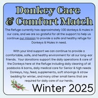 Image 4 of Donate - Donkey Care & Comfort Match - Winter 2025