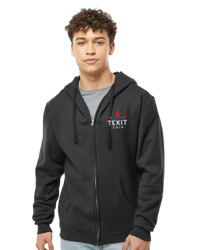 Image 3 of Unisex Fleece Zip Hoodie - 0331TC