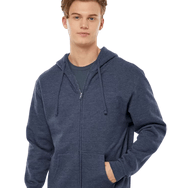 Image 7 of Unisex Fleece Zip Hoodie - 0331TC