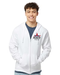 Image 1 of Unisex Fleece Zip Hoodie - 0331TC