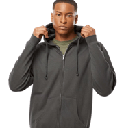 Image 8 of Unisex Fleece Zip Hoodie - 0331TC