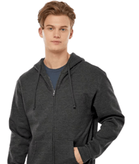 Image 9 of Unisex Fleece Zip Hoodie - 0331TC