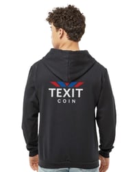 Image 4 of Unisex Fleece Zip Hoodie - 0331TC