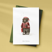 Image 4 of Christmas Bear cards (A5 set of five)