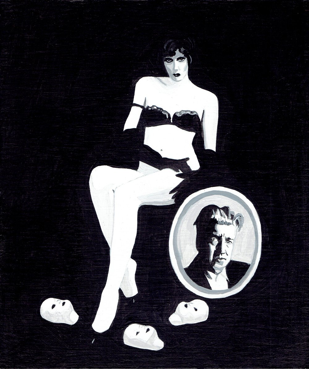 Image of SILVIA KRISTEL AND DAVID LYNCH