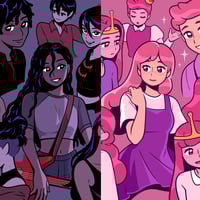 Image 1 of bubbline - print set