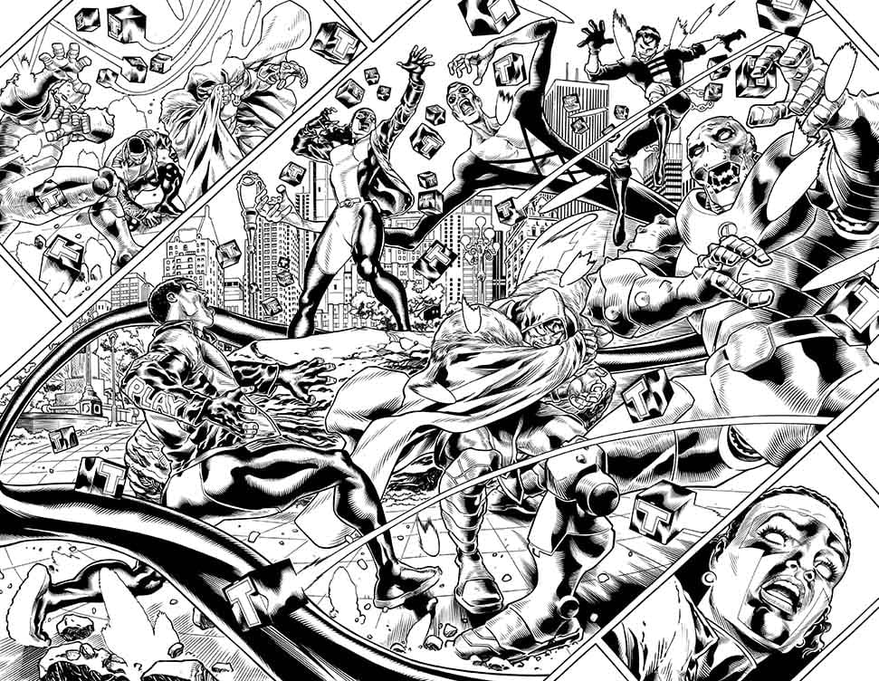 Image of The Terrifics 13pgs2&3.