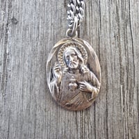 Image 1 of Sacred Jesus Necklace, c. 1970s