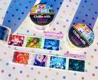 Image 1 of [TWST] Chillin' with Villains Housewarden Stamp Washi Tape 