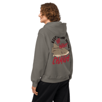 Image 3 of CHANGE zebra shark hoodie