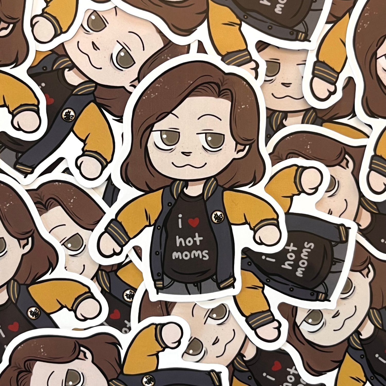 Mom Lover Jackie Sticker