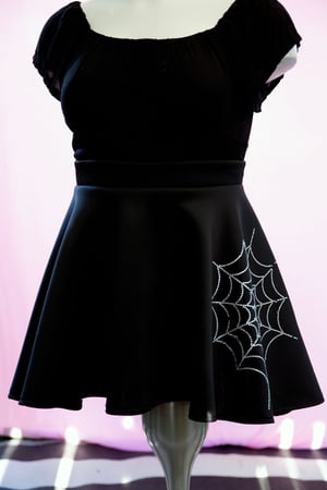 Image of Spider Sass Skirt
