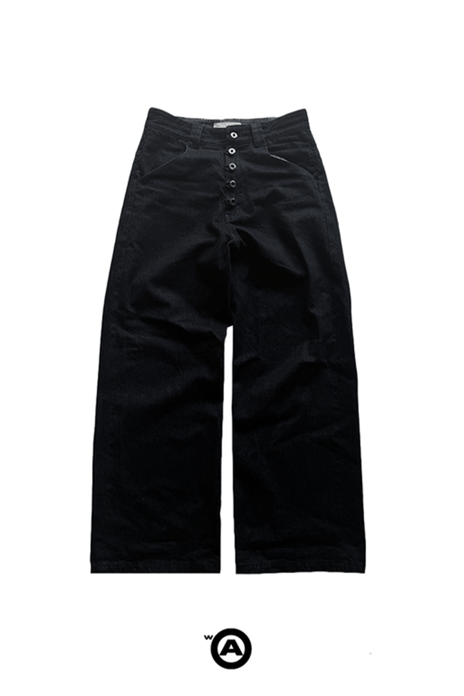 Neo Black Selvedge Denim (PRE-MADE)