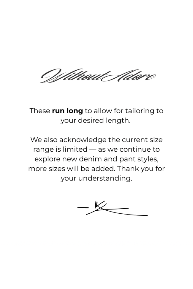 Neo Black Selvedge Denim (PRE-MADE)