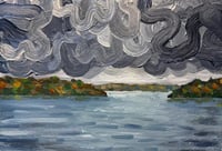 Image 1 of Lake Champlain Storm Clouds (Fall) 