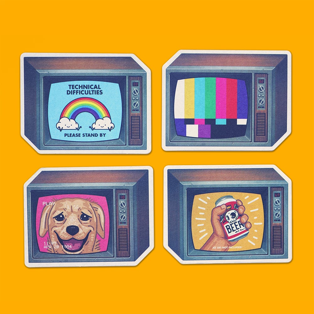 Image of Coasters - 4 pack 