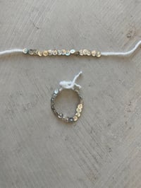 Image 3 of Mohair bracelet with buttons 