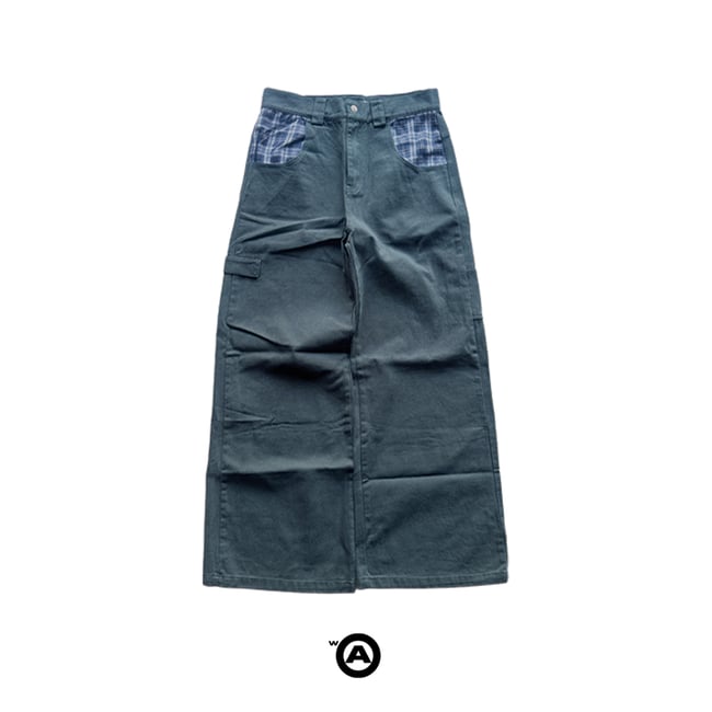 HORIZON GREEN CANVAS PANT (PRE-MADE)