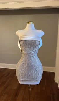 Image 3 of Vivian bow mini dress