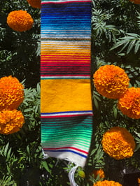 Image 5 of 💀 Día de los Muertos Sarape Towel (Limited Edition)