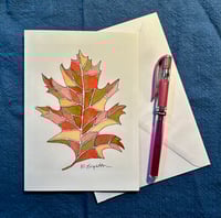 Greeting Card: Oak Leaf (5x7)