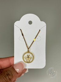 Golden Honeybee Necklace 