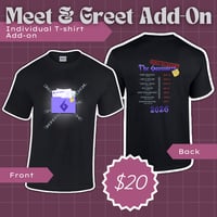 Meet & Greet - Shirt Add-On