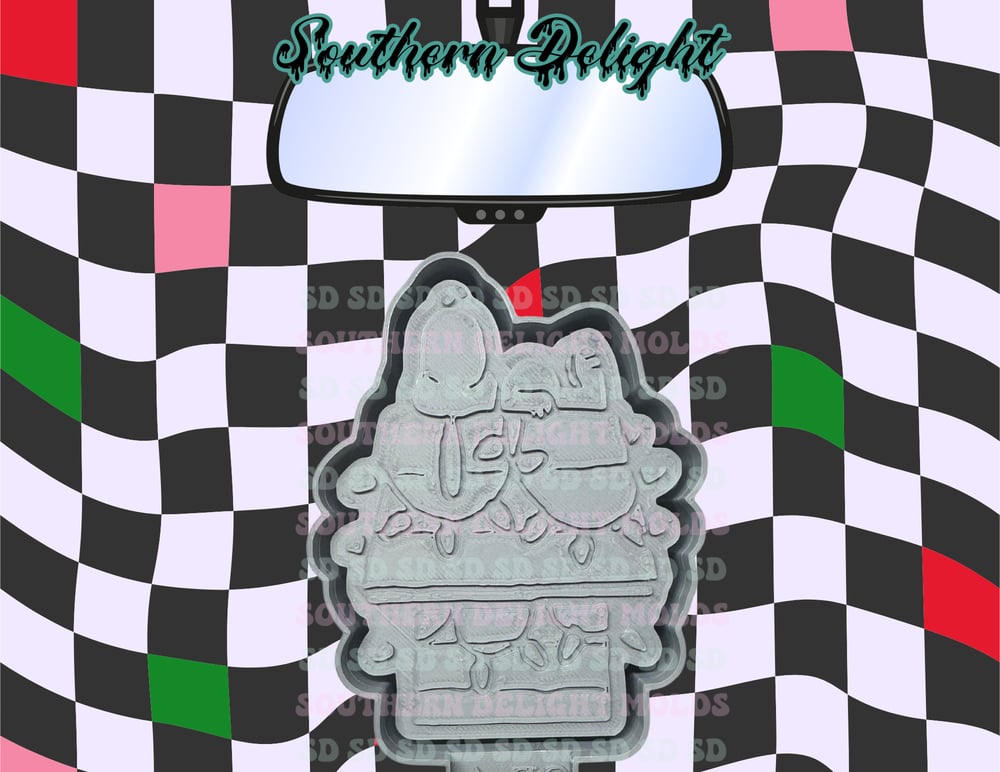 Image of Christmas Snoopy Mold