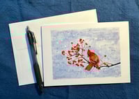 Greeting Card: Winter Cardinal (5x7)