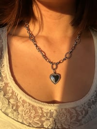 Image 1 of Memories | Locket Chainmaille Necklace
