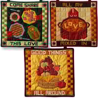 Image of Pulp Books Quilt Display