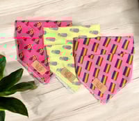 Image 1 of XS Puppy Bandanas - Cardi B, Pride & Ice Creams