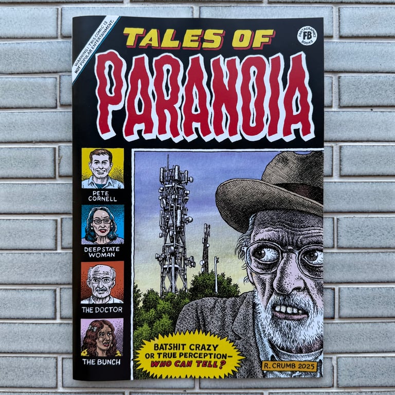 [PRE-ORDER] Tales of Paranoia by R. Crumb