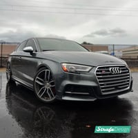 Image 1 of (2017-2021) Audi 8V A3/S3/RS3 V1 Side Skirt Extensions
