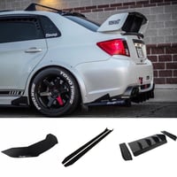 Image 1 of (2011-2014) Subaru WRX &amp; STI Sedan Full Aero Kit