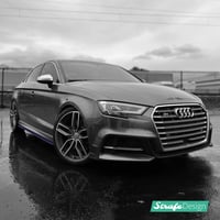 Image 3 of (2017-2021) Audi 8V A3/S3/RS3 V1 Side Skirt Extensions