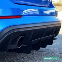 Image 5 of (2016-2019) Ford Focus RS V4 Rear Diffuser