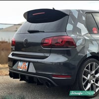 Image 1 of (2010-2014) Volkswagen MK6 GTI V4 Rear Diffuser