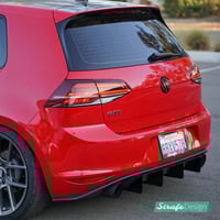 Image 1 of (2015-2021) Volkswagen MK7/7.5 GTI V4 Rear Diffuser