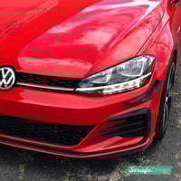 Image 4 of (2015-2021) Volkswagen MK7/7.5 Golf/GTI/Golf R V1 Front Canards