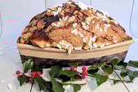 Image 1 of Panettone Amarena , Pistaccio, e Cioccolato Bianco